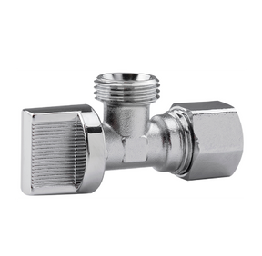 Dica 3403CPVC llave de control angular 1/4 de vuelta para tuberia CPVC 1/2 (13 mm.) x 1/2 (13 mm.)