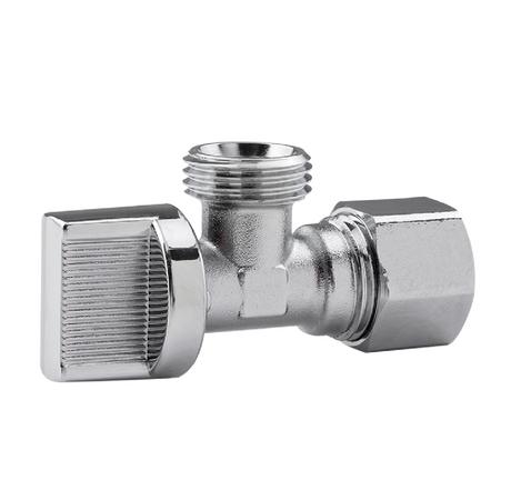 Dica 3403CPVC llave de control angular 1/4 de vuelta para tuberia CPVC 1/2 (13 mm.) x 1/2 (13 mm.)