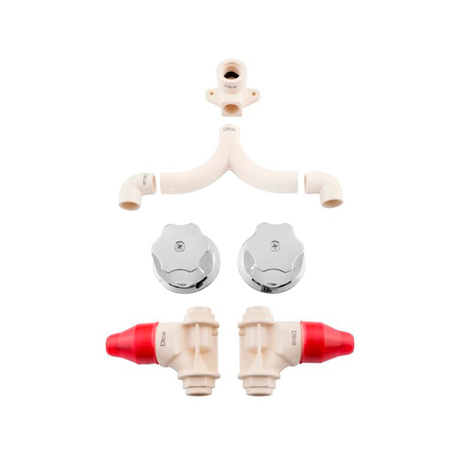 Kit de instalación Dica 416CPVC para regadera y tubería CPVC 1/2" (13 mm)