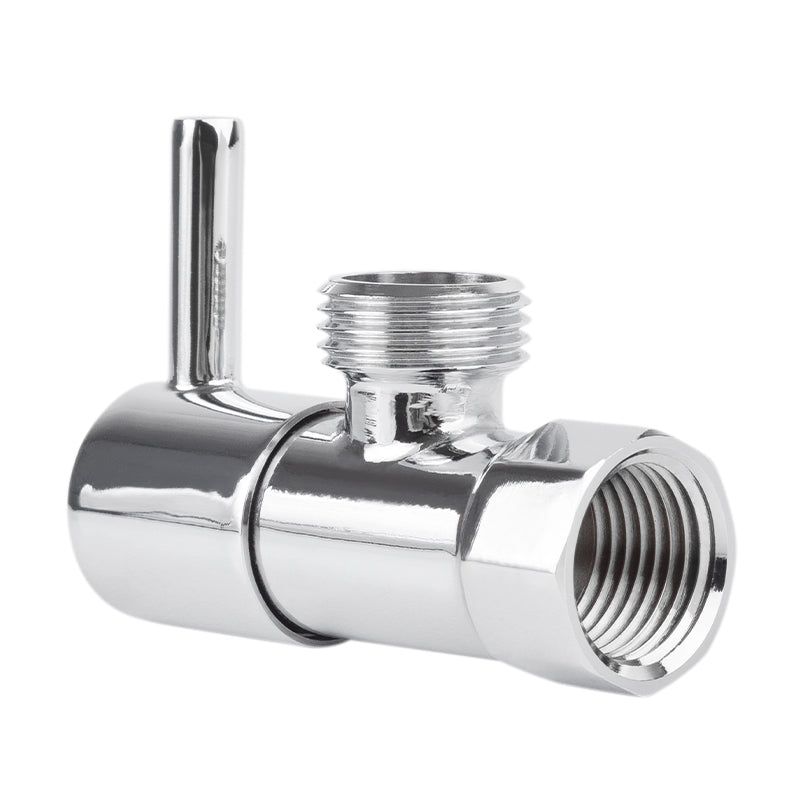 Dica 3404CV llave angular 1/4 de vuelta con palanca cromo 1/2 (13 mm.) nps/npt