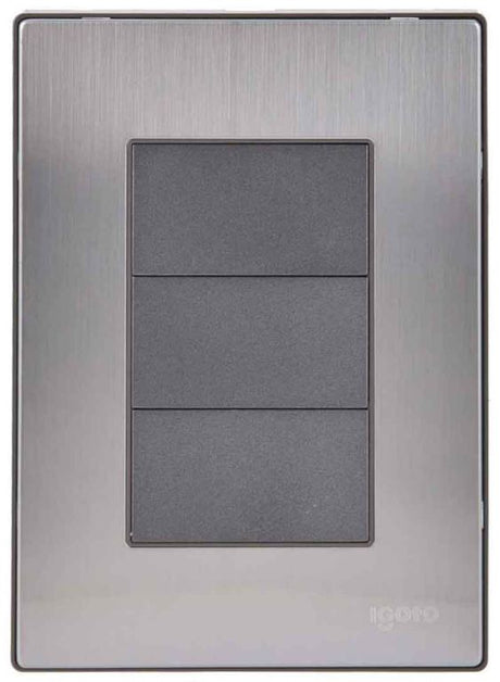 Igoto placa ciega inox oxford