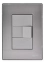 Igoto placa armada inox con 1 boton timbre oxford