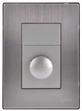 Igoto placa armada inox con dimmer oxford