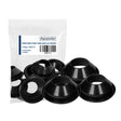 Aquasolar cono base para tubo de calentador solar negro, 58 mm 1pz