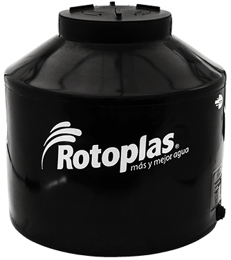 Rotoplas tinaco bicapa para agua 750 L negro