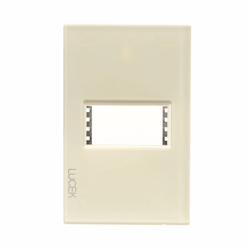 Lucek colors hueso placa metalica de 1 modulo