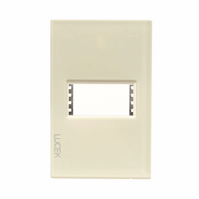 Lucek colors hueso placa metalica de 1 modulo