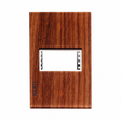 Lucek colors madera cerezo placa metalica de 1 mod