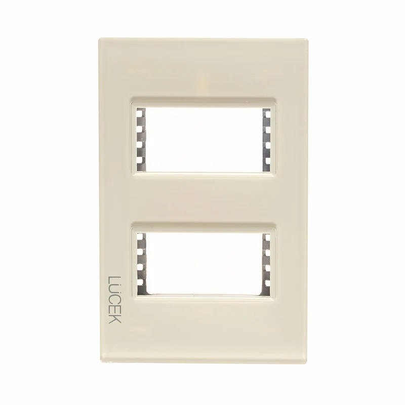 Lucek colors hueso placa metalica de 2 modulos