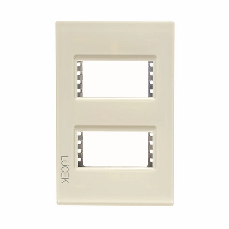 Lucek colors hueso placa metalica de 2 modulos