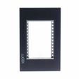 Lucek colors negro placa metalica de 3 mod