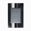 Lucek cristal espejo negro placa 1 interruptor de 3 mod