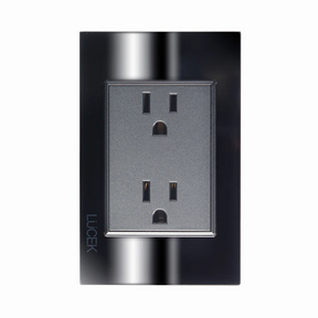 Lucek cristal espejo contacto duplex cristal espejo negro.
