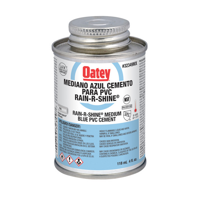 Oatey rain-r-shine alta humedad 4 oz. (118 ml)