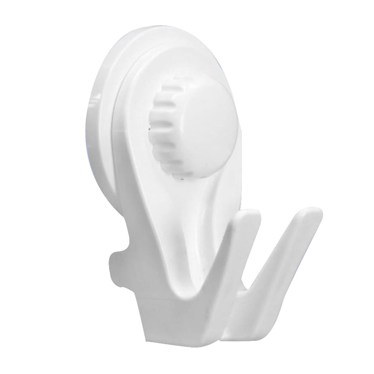 Fleximatic gancho con ventosa blanco