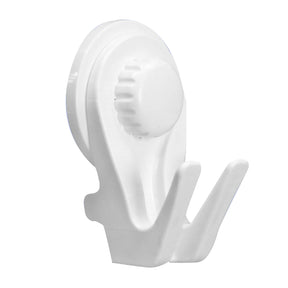 Fleximatic gancho con ventosa blanco