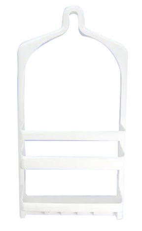 Fleximatic organizador para baã‘o con ventosa blanco