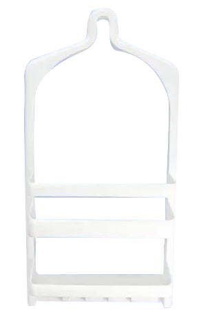 Fleximatic organizador para baã‘o con ventosa blanco