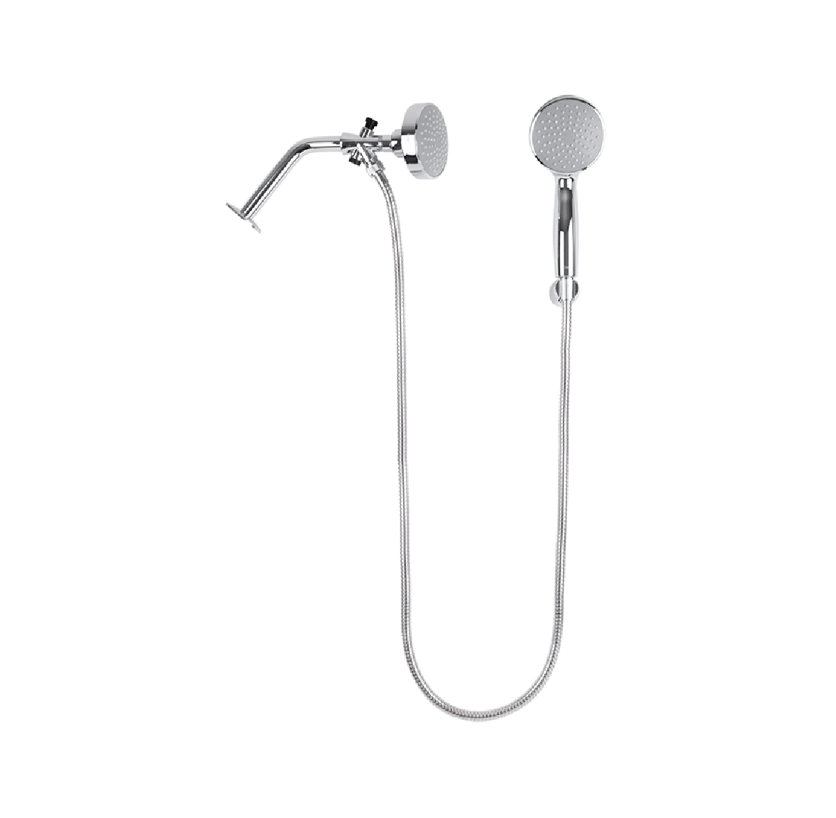 Dica 3006T regadera ecol. de telefono con brazo cromo