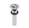 Dica 4206 cm. contra tipo moneda y rebosadero para lavabo cuadrado estirado llano