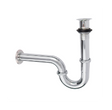 Dica 4211 cespol tipo p acero inox. para lavabo cromo