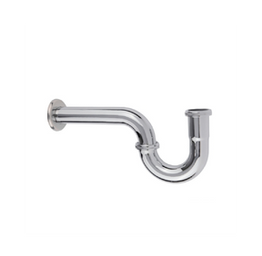 Dica 4211SC cespol tipo p acero inox. para lavabo sin contra cromo