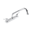 Dica 4330 mezcl. 8 pulg. cuello corto para fregadero