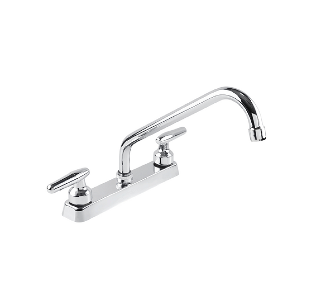 Dica 4332 mezcl. 8 pulg. cuello corto para fregadero