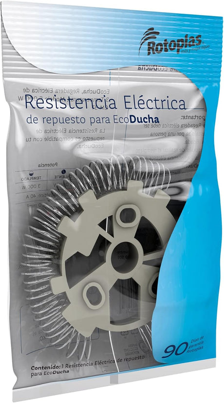Rotoplas resistencia electrica de repuesto para ecoducha 5000 W cm 3T - imagen 2