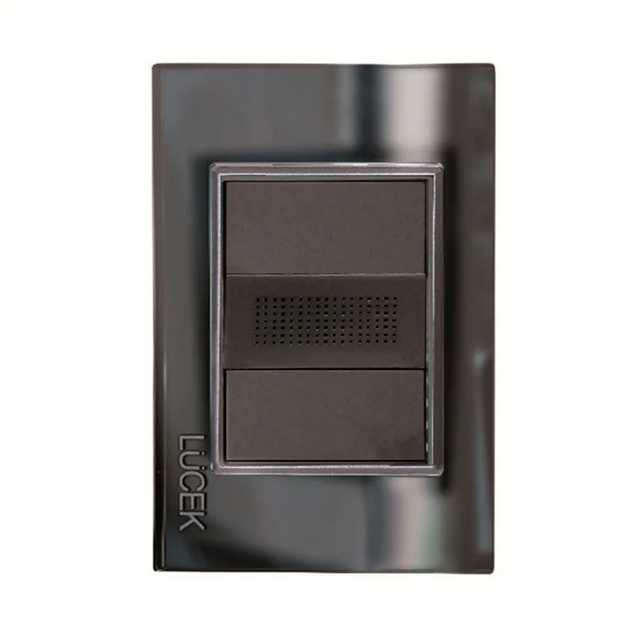 Lucek cristal espejo negro zumbador