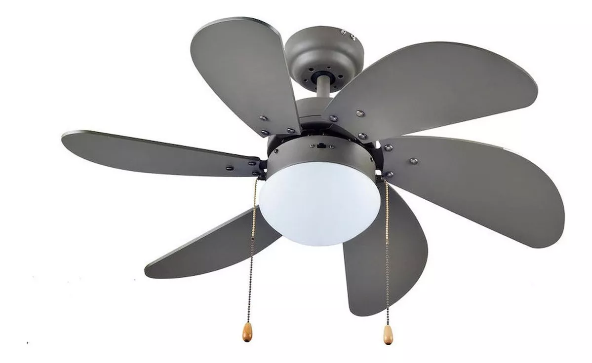 Igoto V3001 ventilador centum 30" 6 aspas gris