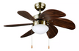 Igoto V3002 ventilador centum 30" 6 aspas cafe