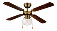 Igoto V4208 ventilador ventall 42" 4 aspas cafe