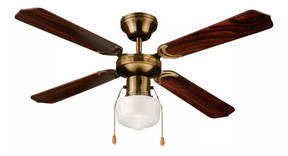 Igoto V4208 ventilador ventall 42" 4 aspas cafe