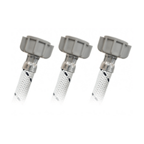 Coflex flexico para lavabo vinilo blanco 1/2 x 1/2 x 1/2