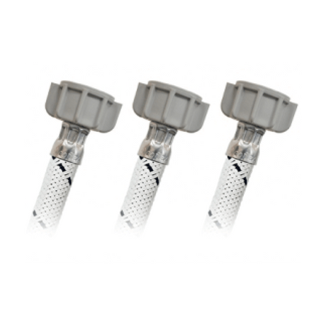 Coflex flexico para lavabo vinilo blanco 1/2 x 1/2 x 1/2