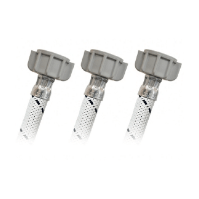 Coflex flexico para lavabo vinilo blanco 1/2 x 1/2 x 1/2