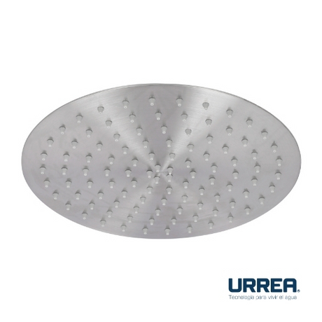 %Urrea residencial 2225INOX.9REGADERA de plato redonda de 25 cm inoxsatin