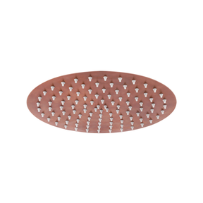 Regadera Urrea Residencial 2225INOX.8 de plato redondo 25 cm, inox bronce