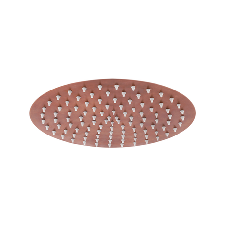 Regadera Urrea Residencial 2225INOX.8 de plato redondo 25 cm, inox bronce