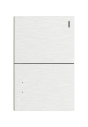 Lucek flat blanco -BF02-B- 2 interruptores sencillos, 1.5 m