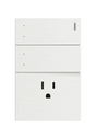 Lucek flat blanco -BF10-B- 3 interruptores, escalera, 1 m