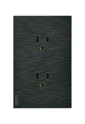 Lucek flat negro -BF06-N- contacto duplex