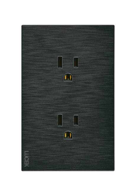 Lucek flat negro -BF06-N- contacto duplex