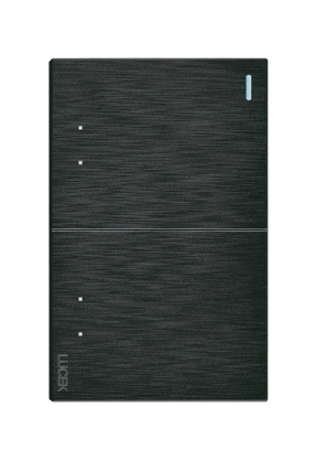 Lucek flat negro -BF09-N- 2 interruptores, escalera, 1.5 m