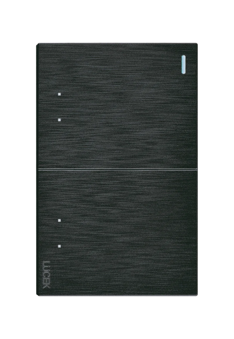 Lucek flat negro -BF09-N- 2 interruptores, escalera, 1.5 m