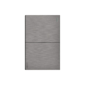 Lucek flat plata -BF02-P- 2 interruptores sencillos, 1.5 m
