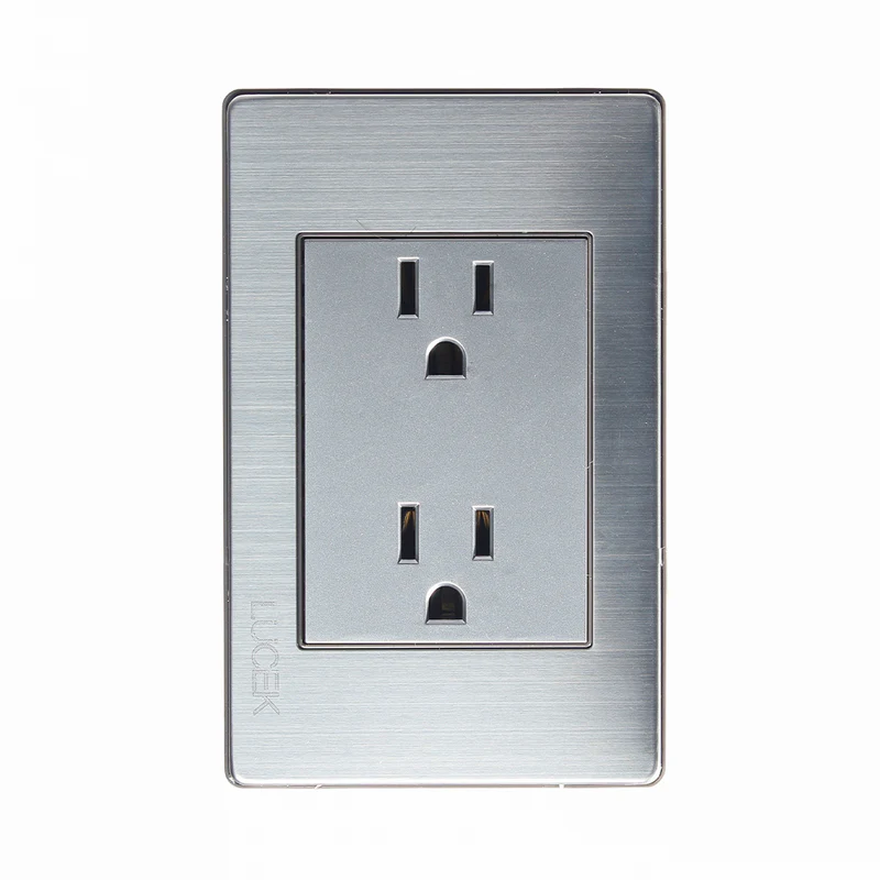 Lucek flat plata -BF06-P- contacto duplex