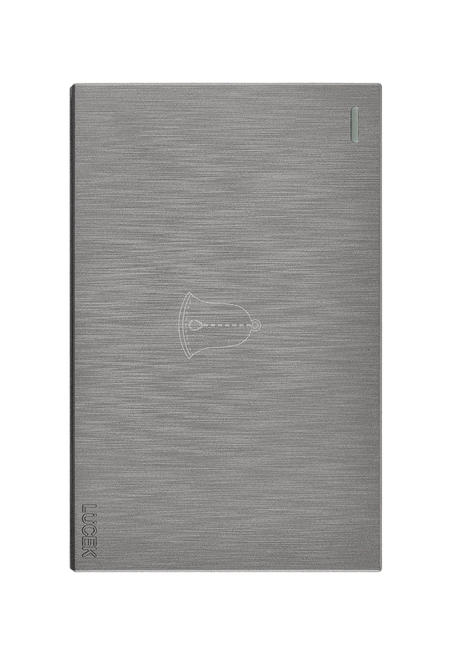 Lucek flat plata -BF11-P- boton timbre, 3 m