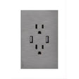 Lucek flat plata -BF25-P- 2 contactos y 2 entradas, USB